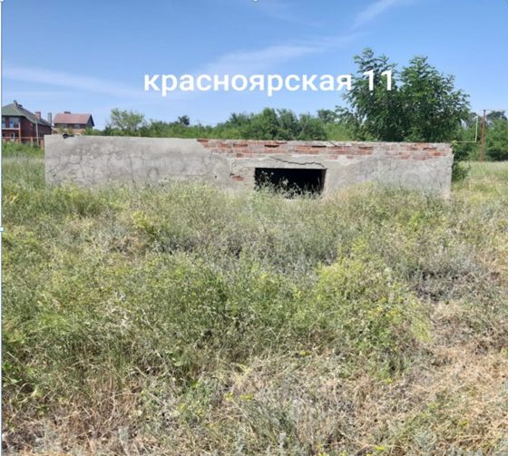 Объект незавершенного строительства, по адресу: Ростовская область, р-н Цимлянский, с/п Красноярское, п. Дубравный, ул. Красноярская, д. 11.
