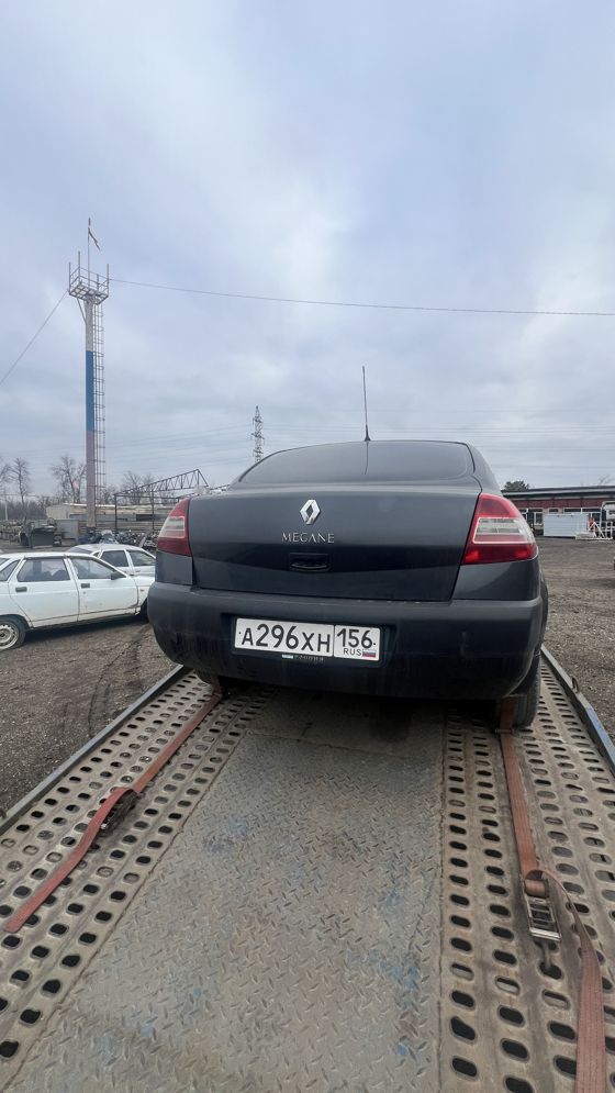 Автомобиль марки "Renault Megan IIP2A16 110", 2008 г/в, г/н А 296 ХН 156, цвет темно-серый, VIN VF1LM0C0H39915297