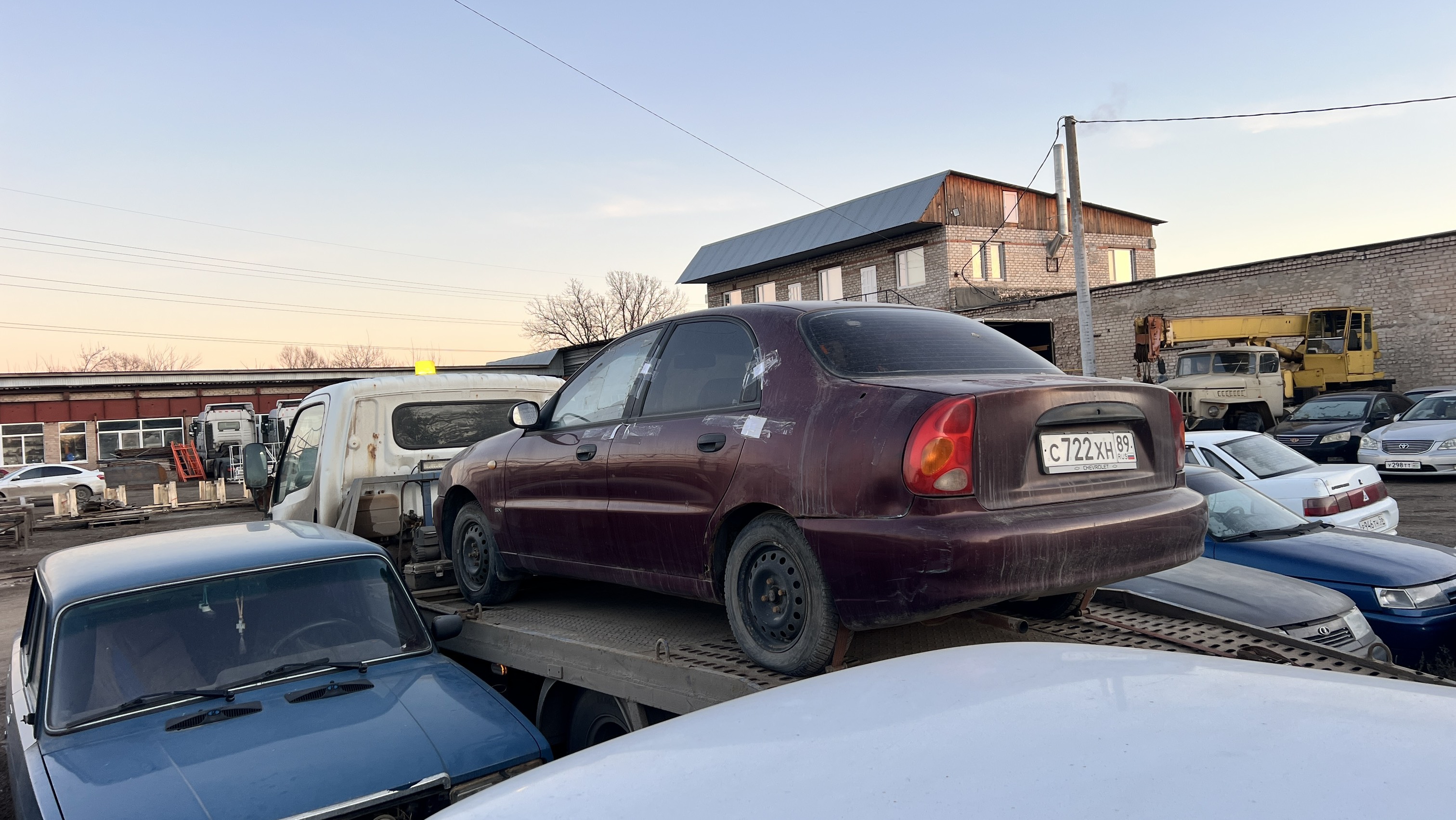 Автомобиль "Chevrolet Lanos, 2007 г/в,  г/н С 722 ХН 89, VIN Y6DTF69Y070109944