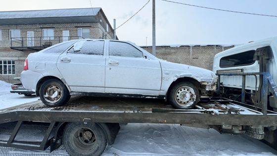 Автомобиль Лада Priora, 2008 г/в, г/н А 249 РА 156, серебристого цвета VIN XTA21723090046611