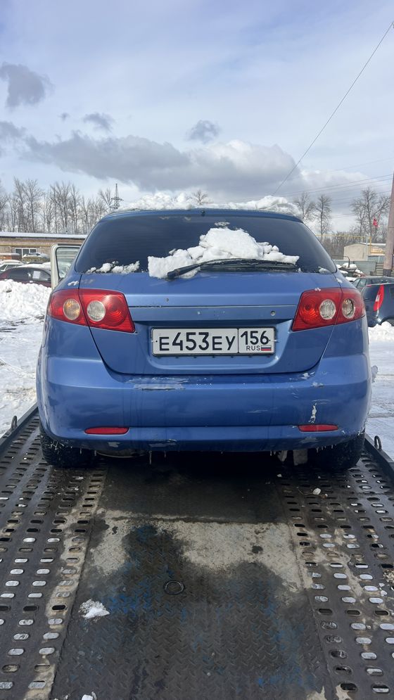 Автомобиль марки "Chevrolet Lactti", 2006 г/в,  г/н Е 453 ЕУ 156, VIN KL1NF487J6K394100