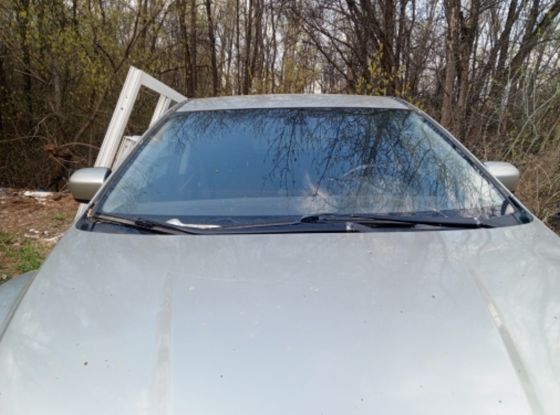 Автомобиль марки Мазда CX7 без грз VIN JM3ER29L270140427, серебристого цвета