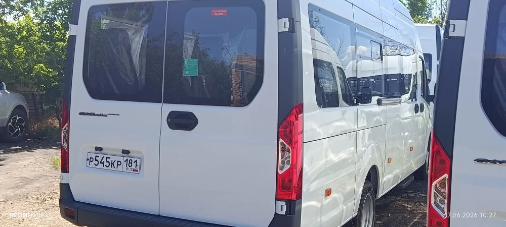 Транспортное средство GAZELLE NEXT, идентификационный номер (VIN)Х96А65R52T1035622, регистрационный номер Р545КР181, год выпуска 2025