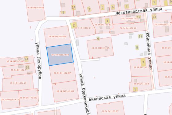 ПРАВО ЗАКЛЮЧЕНИЯ ДОГОВОРА АРЕНДЫ ЗЕМЕЛЬНОГО УЧАСТКА, расположенного по адресу: Российская Федерация, Иркутская область, г.о. город Братск, г. Братск, ж/р Бикей, ул. Лесорубов, земельный участок 3.