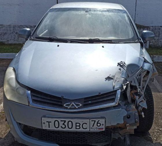 Автомобиль CHERY A 13, 2011 г.в., г/н Т030ВС76, VIN Y6DAF6854B0002486 (Годные остатки).