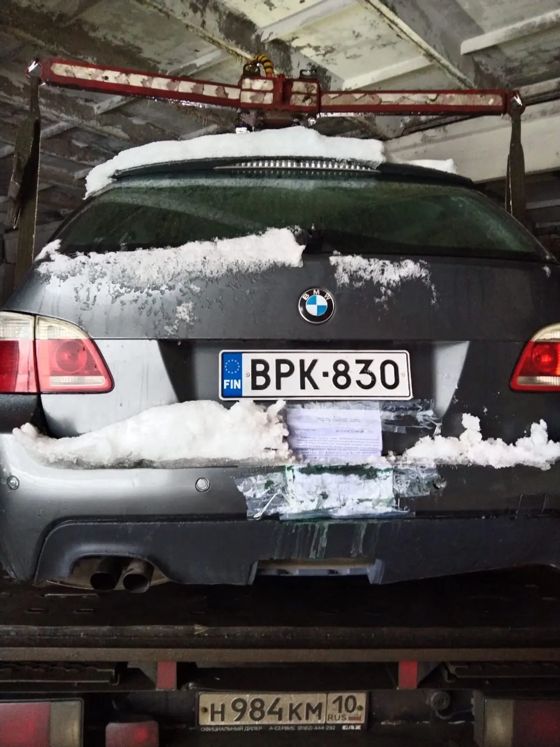 BMW 530d, 2004 г.в.,VIN: WBANJ71020B512290 рег.знак BPK 830