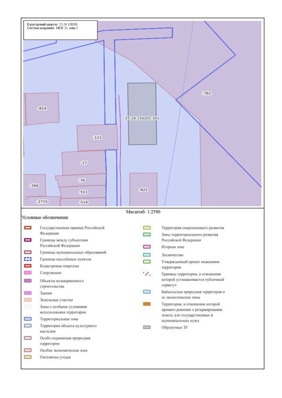 Предоставление в аренду земельного участка общей площадью 2542 кв. м