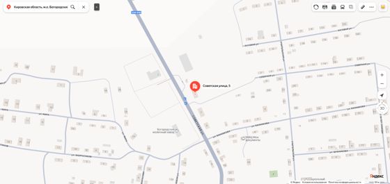 Нежилое помещение площадью 67,2 кв.м., кадастровый номер 43:04:310101:198, расположенное по адресу: Кировская область, м.о. Богородский, пгт Богородское, ул. Советская, д. 5, помещ. 1001