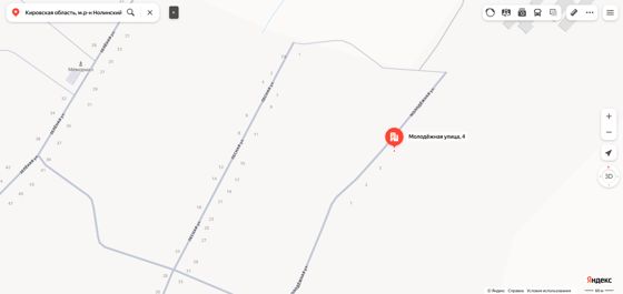 Доля в праве общей долевой собственности (1/6 доли) на жилое помещение «квартира» площадью 62,1 кв.м., этаж № 1, кадастровый номер 43:21:040302:203, расположенное по адресу: Кировская область, м.р-н Нолинский, с.п. Рябиновское, д. Варнаки, ул. Молодежная, д. 4, кв. 2