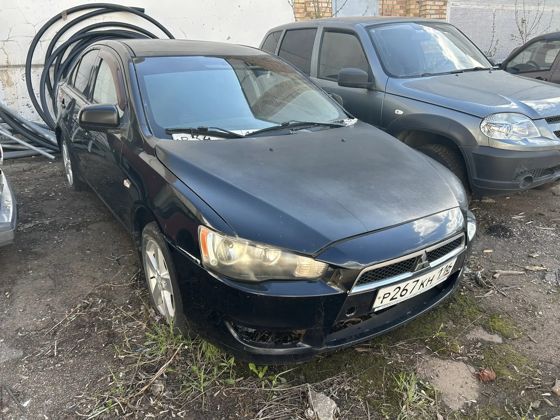 Продажа Автомобиля Mitsubishi Lanser 1.8, 2008 г., VIN JMBSTCY3ABU004953, гос.номер P267КH 116RUS, модель, № двигателя 4В10, ВК7224, кузов № JMBSTCY3ABU004953, цвет кузова черный, мощность двигателя 143 л.с., тип двигателя – бензиновый. (в комплекте: автомобильное газобаллонное оборудование)