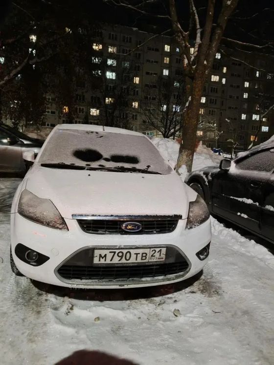 АМТС Ford Focus, 2010 г.в., г/н М790ТВ21, VIN X9FPXXEEDPAY62438, цвет белый