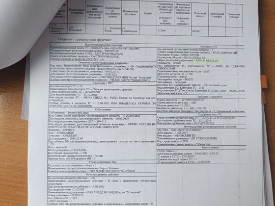 Автотранспортное средство Ravon Nexia R3, 2017 года выпуска, идентификационный номер (VIN) XWBTF69V9HA025292.