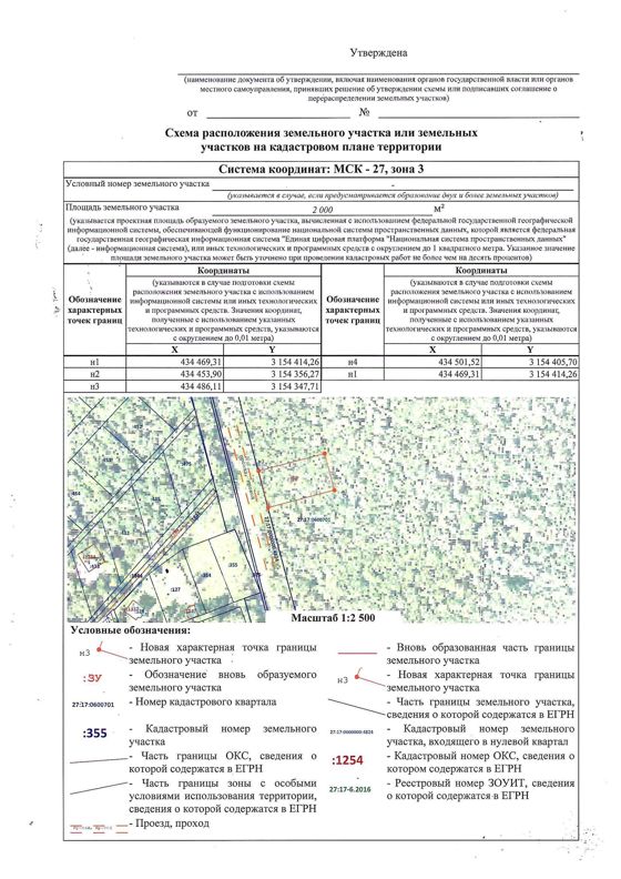 земельный участок площадью 2000 кв. метров, расположенный по адресу: Хабаровский край, Хабаровский район, с. Казакевичево, примерно в 45 метрах на северо-восток от земельного участка с кадастровым номером 27:17:0600701:475, категория земель – земли населенных пунктов, цель использования – для индивидуального жилищного строительства (код по классификатору 2.1).