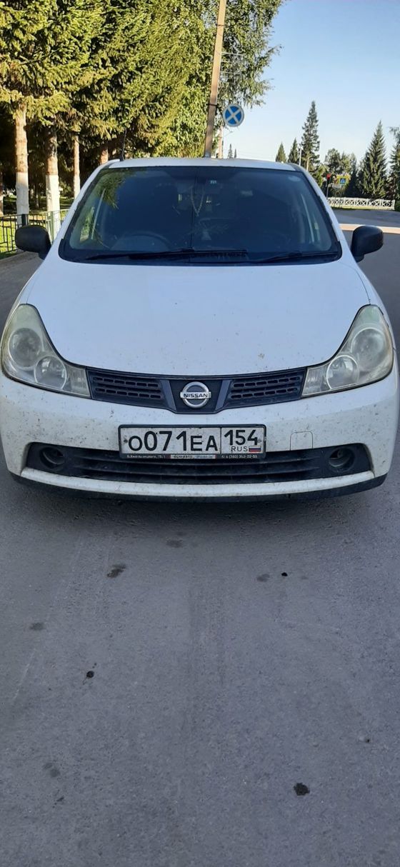 Легковой автомобиль NISSAN WINGROAD, 2008 г.в., г/н: О071ЕА154, кузов № Y12099736, цвет-белый. Адрес: НО, Маслянинский р-он, р.п. Маслянино, ул. Дорожная, д. 15. (арест)