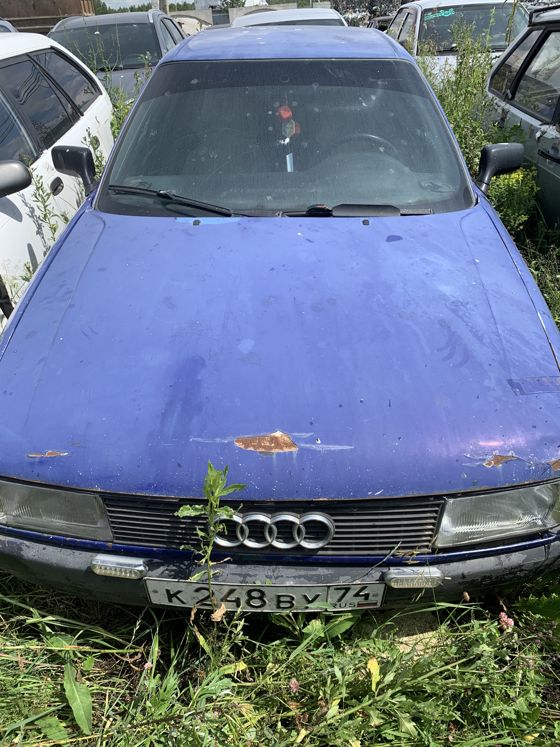 Автомобиль Ауди 80, г/н К248ВУ74, VIN WAUZZZ89ZHA375469, 1987 г.в.