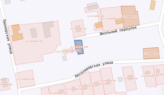 Сведения о земельном участке: Категория земель – земли населённых пунктов; Вид разрешённого использования – для ведения личного подсобного хозяйства (приусадебный участок); Площадь земельного участка – 523 кв. м.; Местоположение: Российская Федерация, Нижегородская область, муниципальный округ город Чкаловск, с. Чистое.