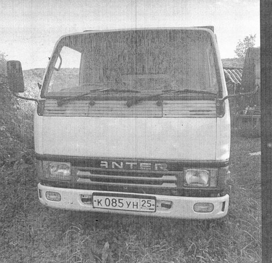 АМТС Грузовой бортовой Mitsubishi Canter, г.в. 1991, г/н К085УН25, №шасси (рамы) FE305B461988, №двиг. 968721, соб-к Колесников А.А.,