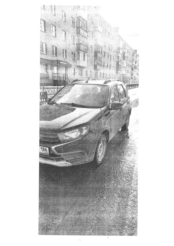 Транспортное средство легковой универсал Лада Granta, 2020 г.в, B283OE186, VIN XTA219470L0170941,  рег. № 26-374
