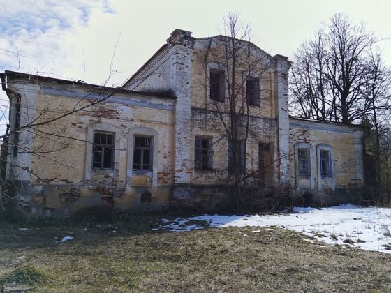 Нежилое здание (ансамбль), Главный дом усадьбы Кудрявцевых, строение 1, Каменный флигель усадьбы Кудрявцевых, строение 2, 40:13:020327:1097