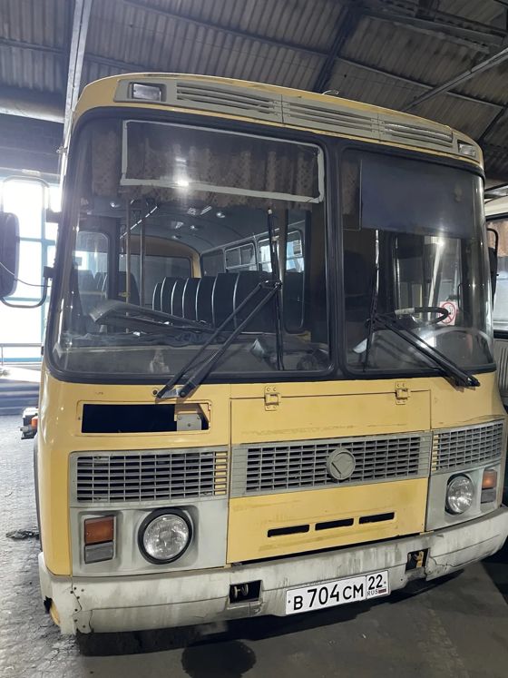 ПАЗ 32053-70 (Автобус) гос. номер В704СМ 22 (VIN X1М 3205СX90001929), год выпуска 2009