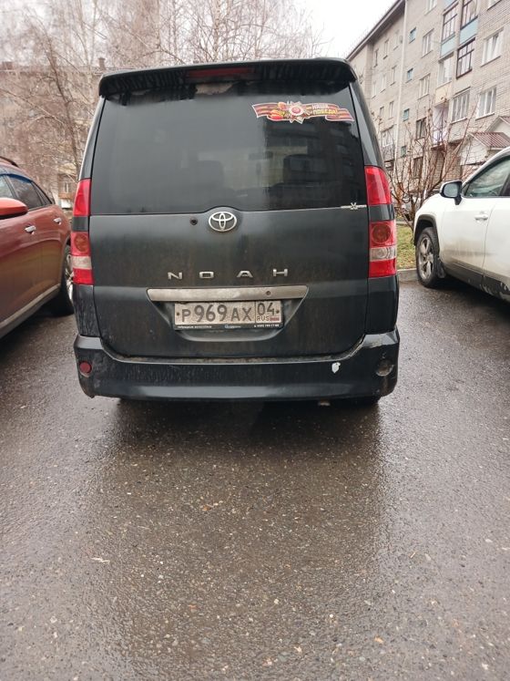 Транспортное средство ТОЙОТА НОАХ Государственный регистрационный знак Р969АХ04, цвет черный, 2004 года выпуска. Номер кузова (прицепа): AZR650082366. ПТС отсутствует (арест, запрет на регистрационные действия)