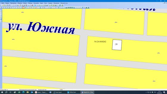 Земельный участок, имеющий местоположение: обл. Новосибирская, р-н Тогучинский, г. Тогучин, ул. Южная, 83А, с кадастровым номером 54:24:010262:28, площадью 810 кв.м., категория земель: земли населенных пунктов, цель предоставления: индивидуальное жилищное строительство.