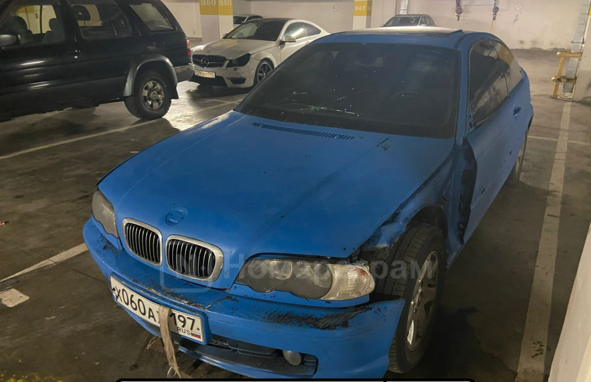 АМТС БМВ 325I, 2001 г.в., VIN WBABN31000JW21675