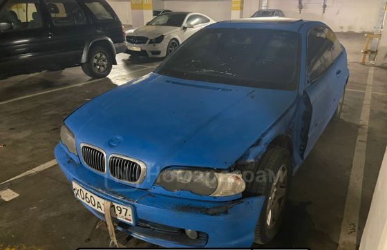 АМТС БМВ 325I, 2001 г.в., VIN WBABN31000JW21675