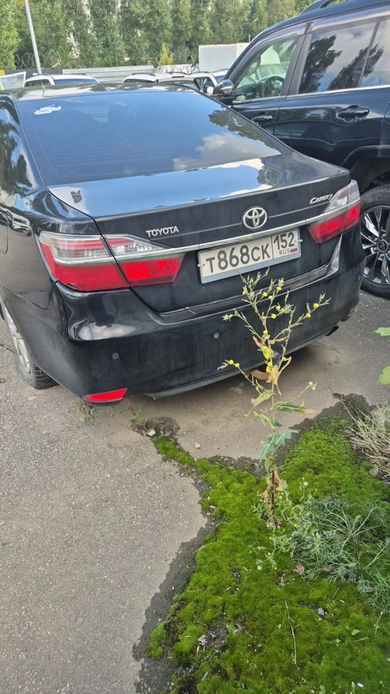 а/м Toyota Camry чёрного (металлик) цвета, 2016 г.в., гос. №T868CK 152, VIN XW7BF4FK60S139960, зарегистрировано ограничение