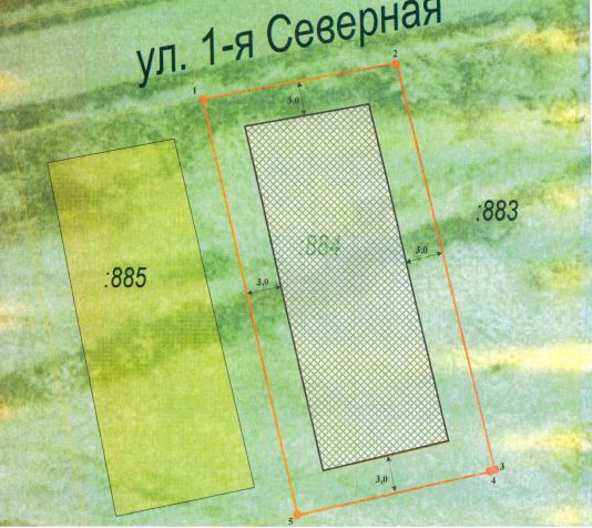 Земельный участок с кадастровым номером 55:07:060101:884