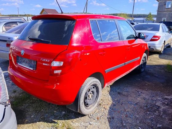 Автомобиль Шкода Фабия, 2013 г. в., г/н Х867ТВ96, VIN TMBEH45JXD3100005