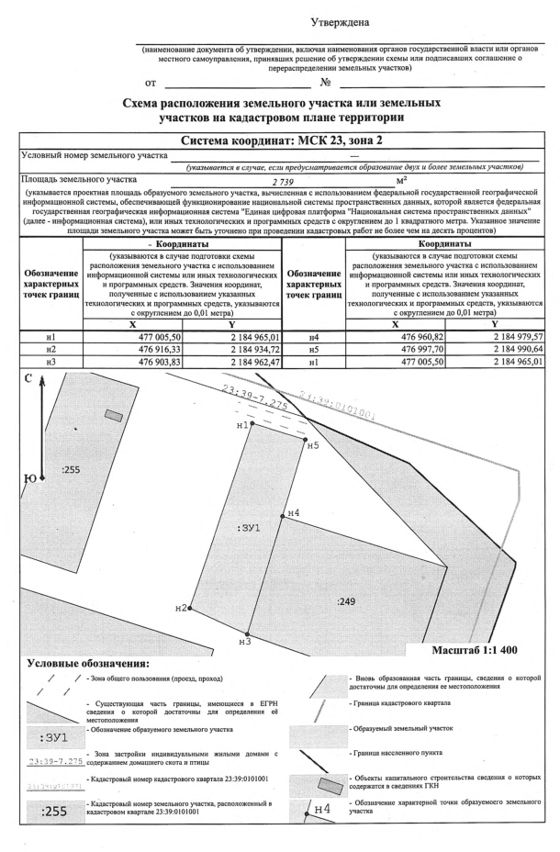 Предоставление земельного участка