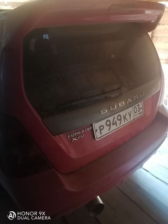 Транспортное средство Subaru Forester, 2004 года выпуска, цвет - красный, номер кузова SG5076110, государственный номер P949КУ03.