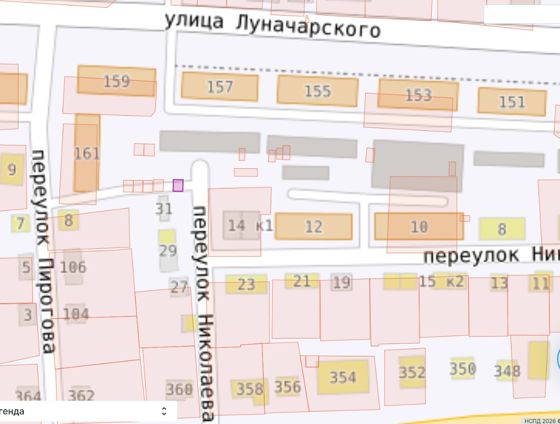 Земельный участок, расположенный по адресу: Ростовская область, р-н Морозовский, г.Морозовск,       ул. Луначарского, 161-а, земельный участок №5