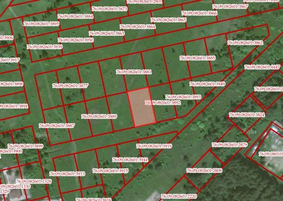 Земельный участок, расположенный по адресу: Ярославская область, м.р-н Некрасовский, с.п. Красный Профинтерн, с. Диево-Городище, ул. Ягодная, земельный участок 10, с кадастровым номером 76:09:082601:3891.