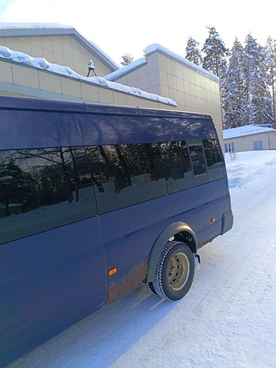 FORD TRANSIT BUS, регистрационный знак K 438 OP 53