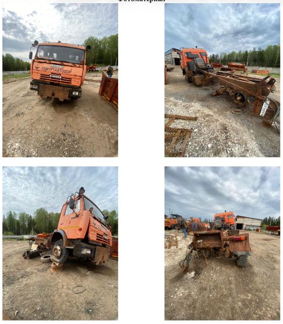 Специализированный автомобиль КАМАЗ 65115-D3, 2012 года выпуска, государственный номер Х684ХО18, идентификационный номер (VIN) X5V580431C0003990, № двигателя 86005851, рабочий объём двигателя – 6700 куб. см, мощность двигателя 282 л.с., 207,4 кВт.