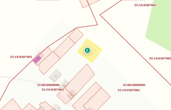 Предоставление земельного участка, площадь 1000 кв.м: для индивидуального жилищного строительства. Граждане и КФХ, имеют право в течении 30 дней со дня опубликования и размещения настоящего извещения подать заявление о намерении участвовать в аукционе на право заключения договора аренды земельного участка с  кадастровым номером 35:19:0307002:20