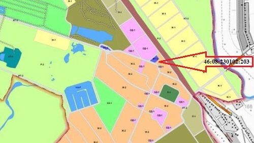 на право заключения договора аренды земельного участка из земель населенных пунктов, государственная собственность на который не разграничена, расположенного на территории поселка Олымский Касторенского района Курской области