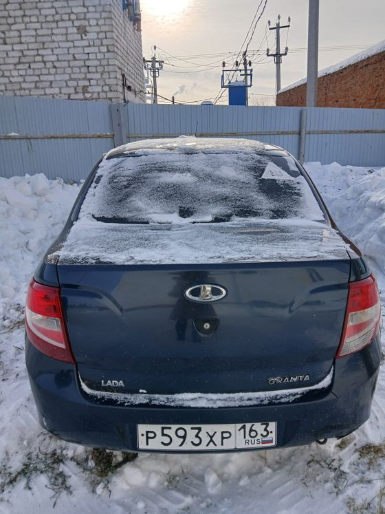 Автомобиль легковой LADA GRANTA 2013 XTA219010D013938