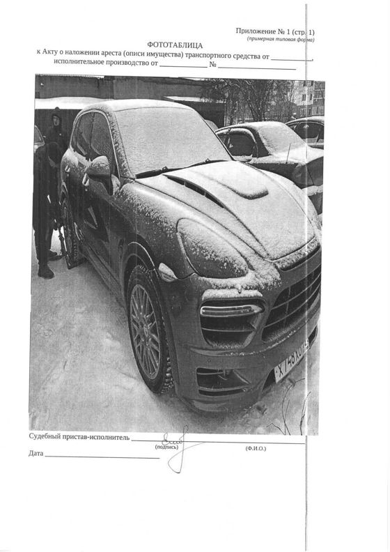 Транспортное средство легковой универсал ПОРШЕ КАЙЕНН S, 2011 г.в, г/н Х748ХО72, vin WP1ZZZ92ZBLA54382, рег.№ 72-012078