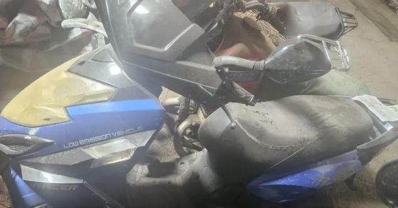 Мопед Racer  RC50QT-15K.,без грз,синего цвета