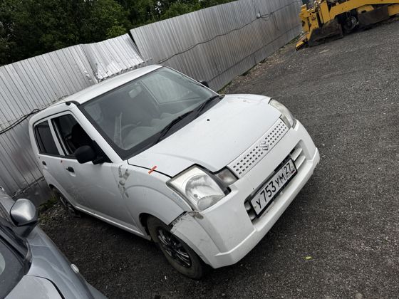 Автомобиль марки SUZUKI ALTO, г/н У753УМ27 ,2009 г.в., № кузова НА24V196907,  цвет белый