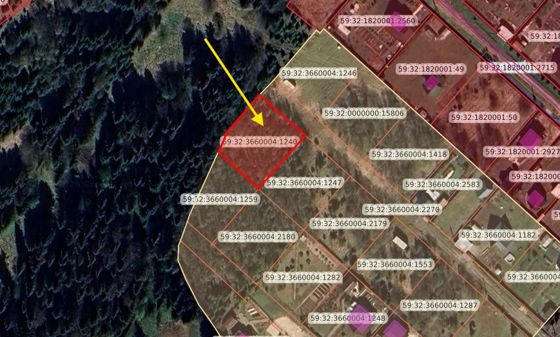 Продажа земельного участка общей площадью 1035 кв.м, разрешенное использование: ведение садоводства. Местоположение земельного участка: Пермский край, Пермский муниципальный округ, деревня Жебреи, улица Луговая,  з/у 12. Категория земель: земли населенных пунктов. Кадастровый номер: 59:32:3660004:1240.
