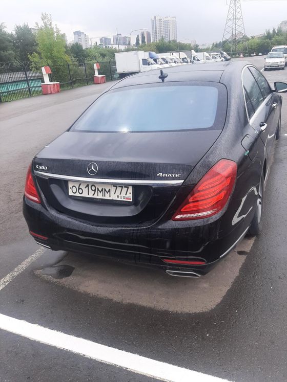 АМТС Мерседес-Бенц  S 500 4MATIC, 2014 г/в., VIN WDD2221851A143982