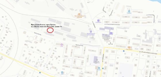 Нежилое здание, нежилое, общей площадью 748,7 кв.м по адресу: Российская Федерация, Иркутская область, городской округ город Братск, город Братск, жилой район Падун, переулок Братский, здание 5А, кадастровый номер 38:34:022301:432