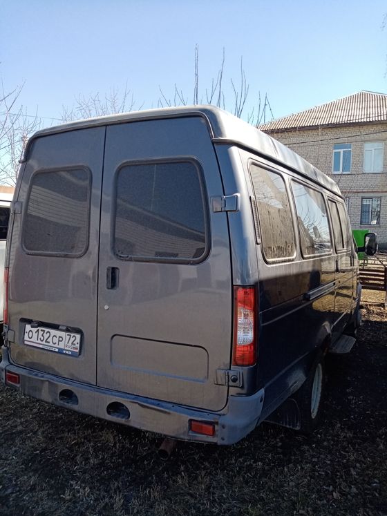 Автомобиль ГАЗ 3221  специализированный, год выпуска 2012, VIN Х96322100С0741425, цвет темно-серый, кузов N 322100С0518062, регистрационный знак О132СР72