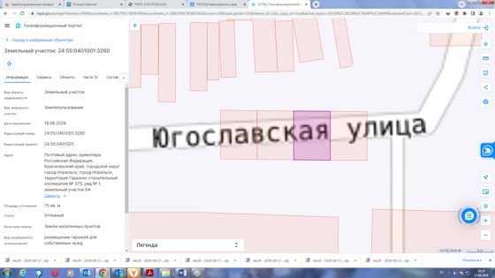 Земельный участок с кадастровым номером 24:55:0401001:3260