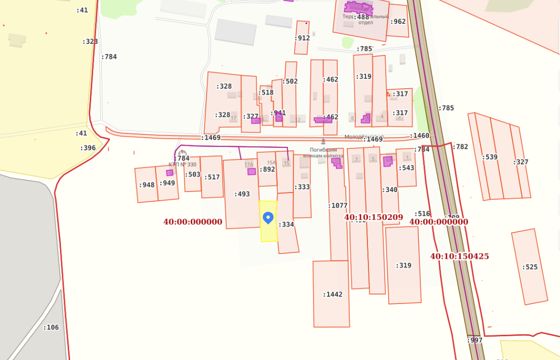 Земельный участок, площадью 1400,0 кв. м., из земель населенных пунктов, с кадастровым номером: 40:10:150209:1484, расположенный по адресу: местоположение установлено относительно ориентира, расположенного в границах участка. Почтовый адрес ориентира: Российская Федерация, Калужская область, Козельский район, с. Попелево, ул. Молодежная, в районе д. 15А, вид разрешенного использования: для индивидуального жилищного строительства