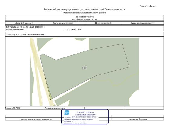 земельный участок